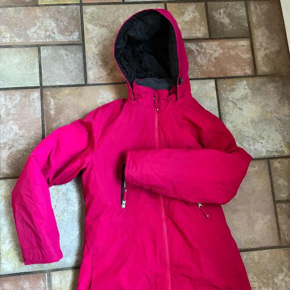 Below Zero Hot Pink Winter Jacket • Removable Lining • Women’s Small